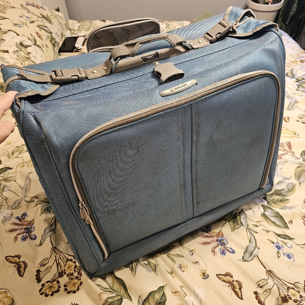 Delsey rolling garment suitcase